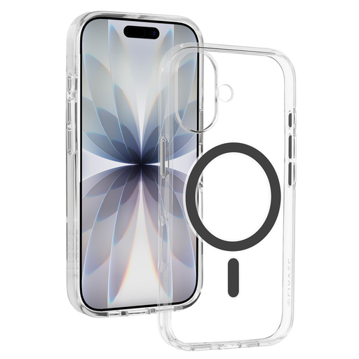 Liavec Pure tok iPhone 17 szürke tok