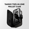  iPhone 17 Pro Fekete PanzerGlass® CARE Feature MagSafe Case Tango Two-in-One Wallet tok - 1. kép