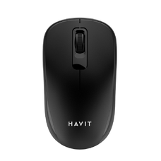 Vezeték nélküli egér (Havit MS626GT) - 2.4GHz, 1200 DPI, ABS, PC, AA Elem - Fekete