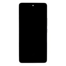 LCD kijelző + Érintőegység + Előlap Samsung A536B Galaxy A53 5G Fekete