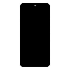 LCD Kijelző + Érintőegység + Előlapi Borítás Poco M7 Pro 5G Fekete