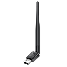 Yesido Wi-Fi Adapter (WP11) Külső Antennával, WiFi4, USB2.0, 150Mbps, Plug&Play - Fekete