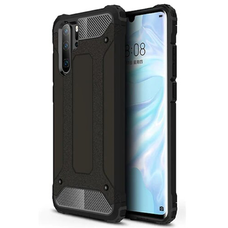 Huawei P30 Pro / P30 Pro New Edition Techsuit - Hybrid Armor - Fekete tok