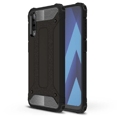 Samsung Galaxy A70 / A70s Fekete Techsuit Hybrid Armor tok