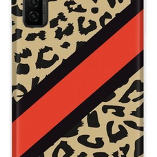 Casegadget párduc mintás tok HUAWEI P40 LITE 5G