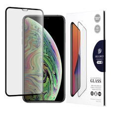 iPhone X / iPhone XS / iPhone 11 Pro Dux Ducis - Edzett Üveg - Fekete üvegfólia