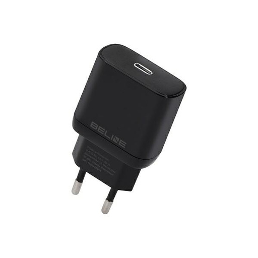 Beline BLNCB25 GaN 1x USB-C 25W fekete (csak fej) PD 3.0