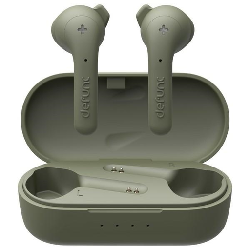 DeFunc True Basic Vezeték nélküli fülhallgató Bluetooth 5.0 zöld 71963