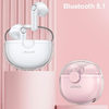 USAMS BU Series Bluetooth 5.1 TWS vezeték nélküli fülhallgató lila BHUBU02 - 0. kép