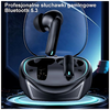 USAMS XJ13 Series Bluetooth 5.3 TWS ENC gaming vezeték nélküli fülhallgató fekete - 0. kép