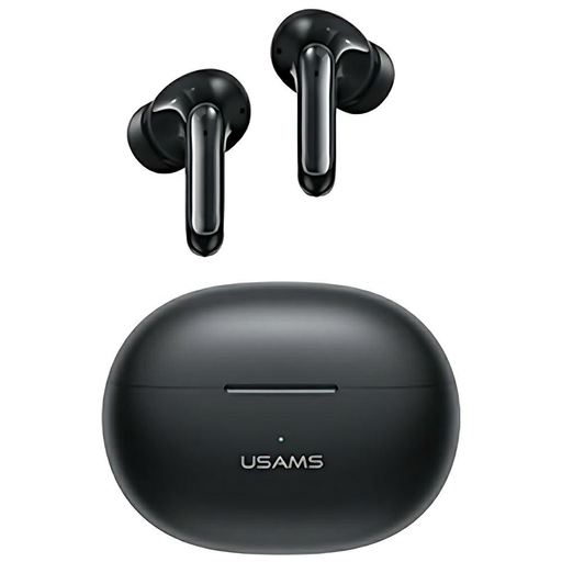 USAMS Bluetooth 5.3 TWS X-don Series ENC vezeték nélküli fülhallgató fekete BHUENCXD01 (US-XD19)