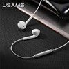 USAMS Stereo Fülhallgató EP-22 fehér HSEP2201 3.5mm jack - 1. kép