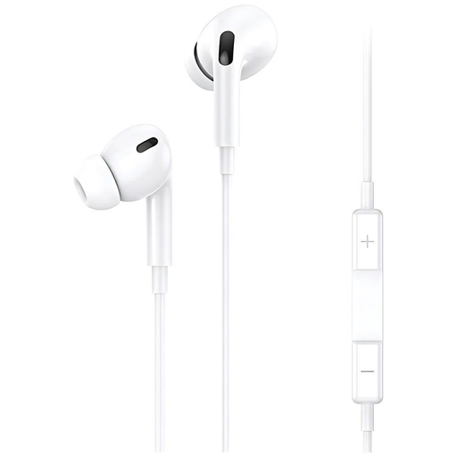 Fehér USAMS EP-41 Stereo Headphones USB-C SJ452HS01