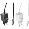 USAMS JC Series CC264 30W GaN Mini Gyors Töltő 2xUSB-C Fehér Fali Töltő - 0. kép