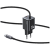 USAMS JC Series CC264 30W GaN Mini Gyors Töltő 2xUSB-C Fehér Fali Töltő - 2. kép