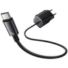 USAMS JC Series CC264 30W GaN Mini Gyors Töltő 2xUSB-C Fehér Fali Töltő - 3. kép