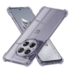 OnePlus 12 Smoke Black Techsuit Shockproof Clear Silicone tok