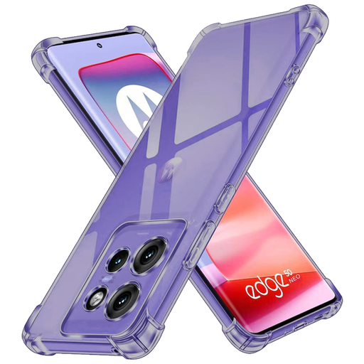 Motorola Edge 50 Neo / Motorola ThinkPhone 25 Smoke Black Techsuit Shockproof átlátszó szilikontok tok