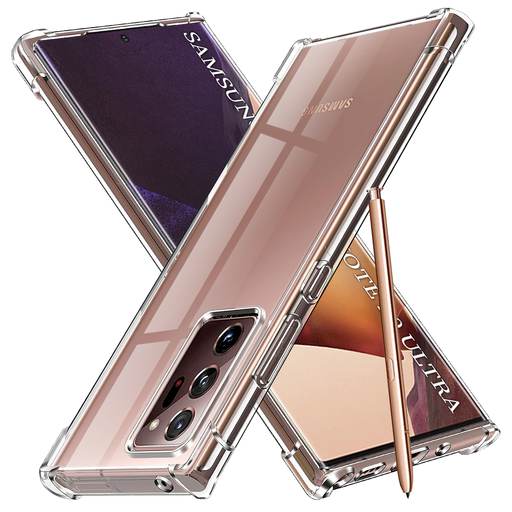 Samsung Galaxy Note 20 Ultra 4G / Note 20 Ultra 5G Techsuit - Shockproof Clear Silicone - Áttetsző tok
