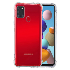 Samsung Galaxy A21s Techsuit - Shockproof Clear Silicone - Átlátszó tok
