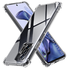 Xiaomi 11T / 11T Pro Shockproof Clear Silicone átlátszó tok Techsuit