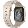 Apple Watch Series 1/2/3/4/5/6/7/8/9/SE/SE3 38/40/41mm - UNIQ Stride FKM Gumi Szíj khaki/sápadt - 1. kép