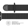 Apple Watch 38/40/41 mm Series 1/2/3/4/5/6/7/8/SE/SE2 SuperDry Watchband Chainmail fekete - 3. kép