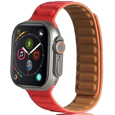 Apple Watch Beline Mágneses Szíj 42/44/45/49mm Piros