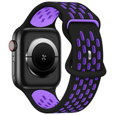 Apple Watch Beline New Sport Silicone szíj 42/44/45/49mm Fekete/Lila
