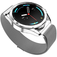 Apple Watch 42/44/45 mm Mercury Mesh szíj ezüst