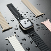 Apple Watch 42/44/45/49mm Araree Silicone Link Szíj Fekete-Szürke - 4. kép