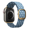 Apple Watch 38/40/41 mm UNIQ Aspen Szíj Braided DE kék - 0. kép