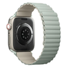 Apple Watch Series 1-8/SE/SE2/SE3 38/40/41 mm UNIQ Revix zöld-bézs szíj - 1. kép