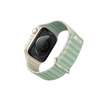Apple Watch Series 1-9/SE/SE2/SE3 38/40/41 mm UNIQ szíj Revix Evo Mint-Beige Reversible Magnetic - 1. kép