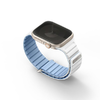 UNIQ Revix Evo Apple Watch Series 1-9/SE/SE2/SE3 38/40/41mm Kétszínű Mágneses Kék-Fehér szíj - 0. kép