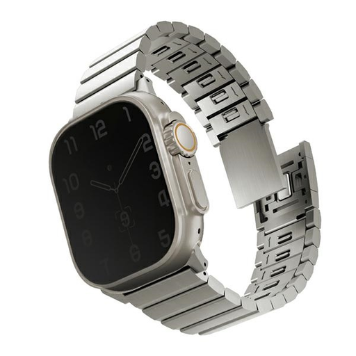 Apple Watch szíj UNIQ Strova Mag 42/44/46/45/49mm Széria 1/2/3/4/5/6/7/8/9/10/11/SE/SE2/SE3/Ultra - Szürke