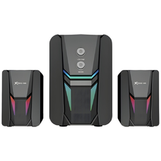 XTRIKE ME Sztereó 2.1 Gaming Számítógépes Hangszóró Szett SK-612 Fekete