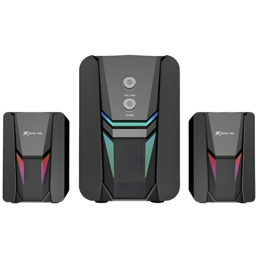 XTRIKE ME Sztereó 2.1 Gaming Számítógépes Hangszóró Szett SK-612 Fekete