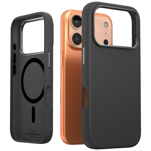 iPhone 17 Pro Araree Typo Skin M MagSafe tok fekete