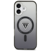iPhone 17 Guess IML Színátmenetes Háromszög Logó MagSafe tok fekete - 1. kép
