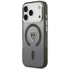 iPhone 17 Pro Max Guess IML Gradiense Háromszög Logó MagSafe tok fekete - 0. kép