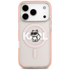 iPhone 17 Pro Karl Lagerfeld IML Choupette Sketch Logo MagSafe tok Rózsaszín - 1. kép