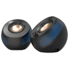 Creative Pebble X Számítógépes Hangszórók 2.0 Fekete USB-C RGB Világítással - 2. kép