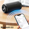 USAMS YX Series Bluetooth 5.0 10W Hordozható Kültéri Vezeték Nélküli Hangszóró YX8YG01 (US-YX008) - 2. kép
