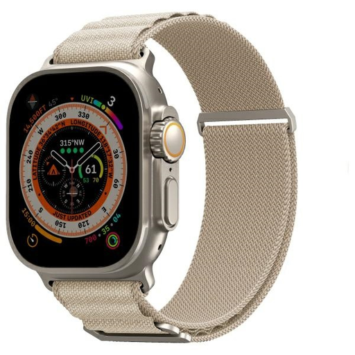 Apple Watch Ultra 49/45/44mm Skinarma Band Kobu elefántcsont
