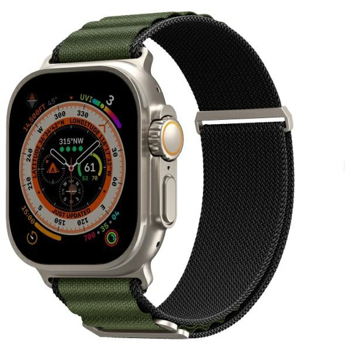 Apple Watch Ultra 49/45/44 mm Skinarma Band Kobu olíva