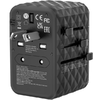 Verbatim Travel Adapter EU/UK/US GaN 2xUSB-A/2xUSB-C PD 65W UTA-05 fekete - 0. kép