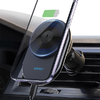 iPhone MagSafe Araree Renergy AM15V vezeték nélküli tartó autórácsra fekete - 2. kép