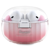 Hello Kitty Bluetooth fülhallgató TWS + dokkoló állomás rózsaszín átmenetes elektroplating logó - 0. kép