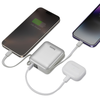 PowerBank 3in1 Bazic Fusion Mini 10000mAh USB-C/Lightning kábel szürke - 2. kép